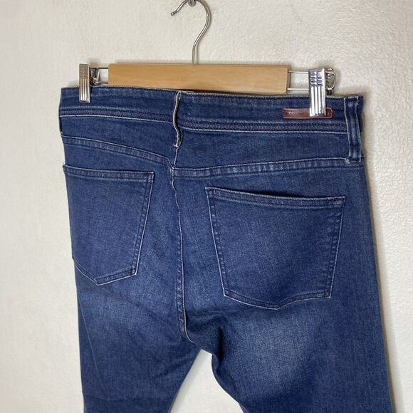 Pilcro Women's Slim Straight Leg Jeans - Dark Blue - 30 - Picture 5 of 8